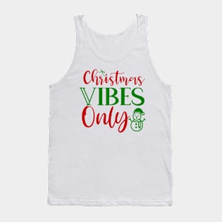 Christmas Vibes Only Tank Top